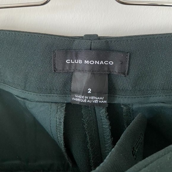 Club Monaco Emerald Green Dress Pants - Picture 2 of 6